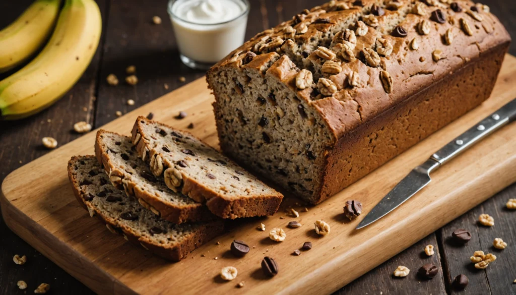 recette banana bread proteiné